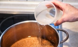 Как варить пшеничную кашу на воде