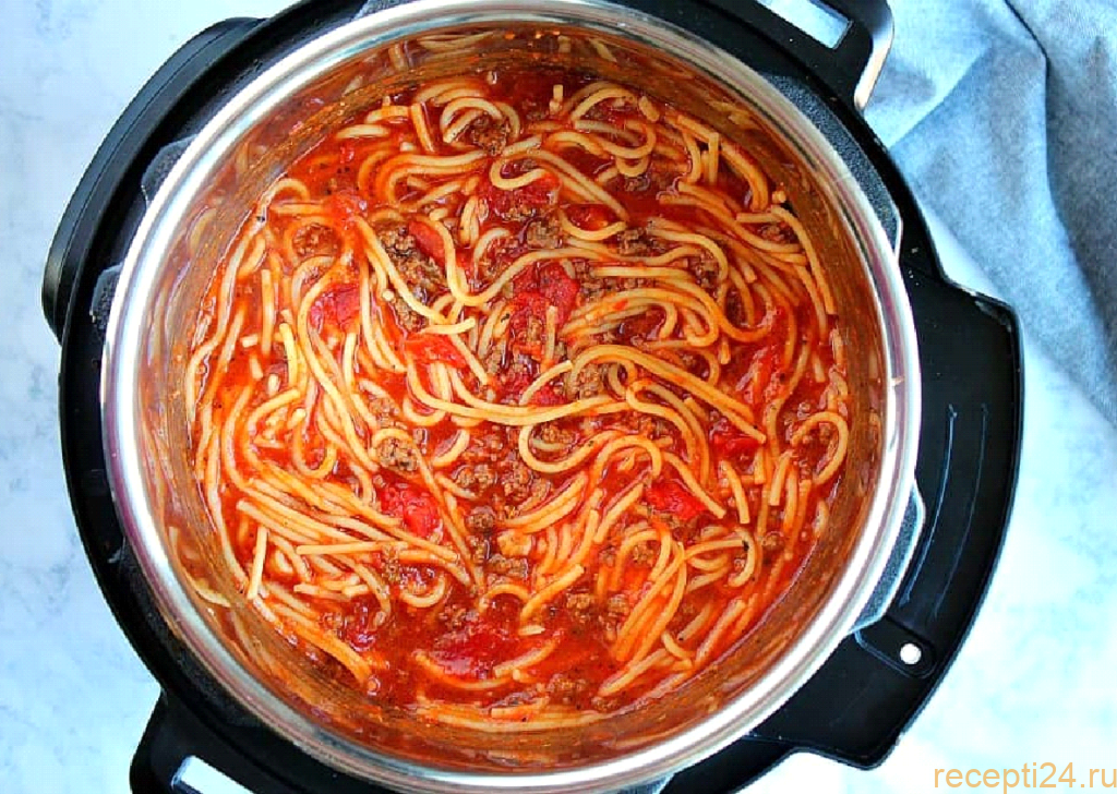 Как варить спагетти в кастрюле