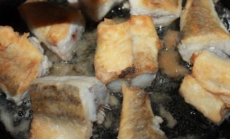 северной наваге, время жарки должно составлять