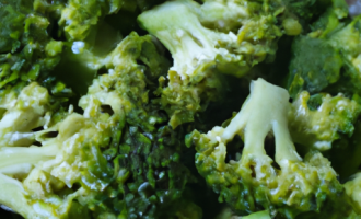 Брокколи в кляре на сковороде