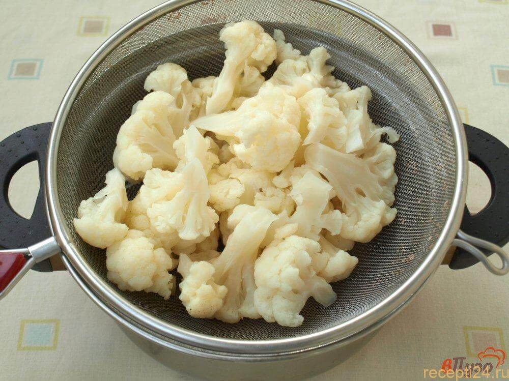 Подготовка цветной капусты к приготовлению в духовке Подготовка цветной капусты к приготовлению в духовке