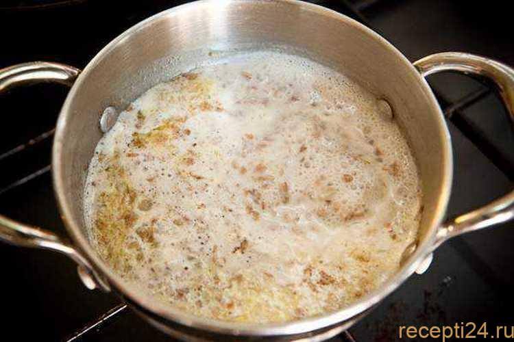 Приготовление гречки на молоке с добавлением воды Приготовление гречки на молоке с добавлением воды