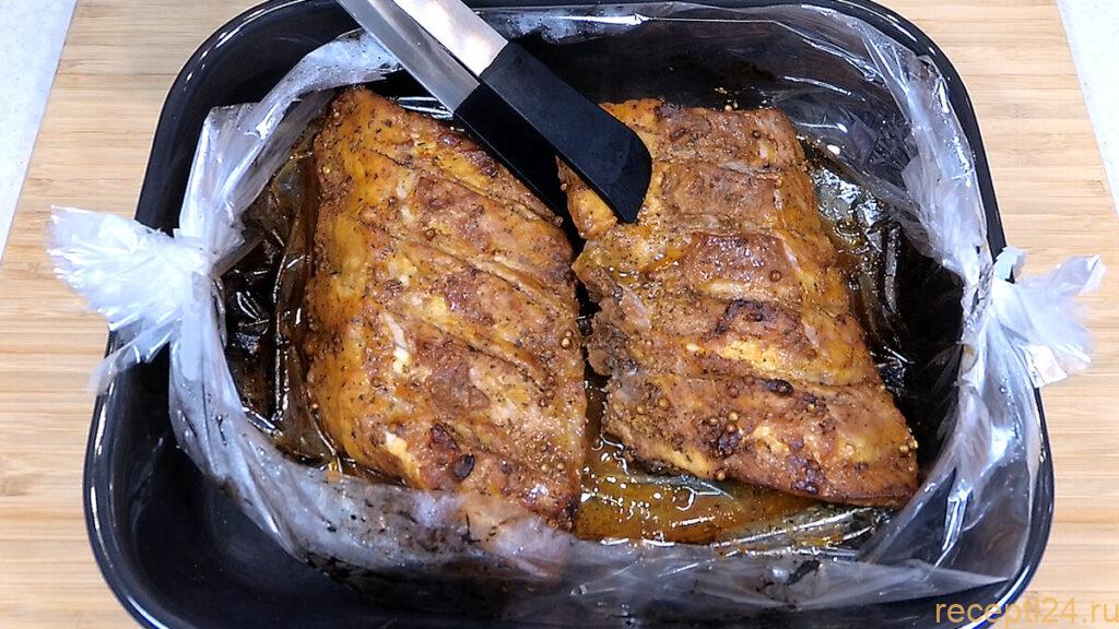 Cвиные рёбрышки в духовке Cвиные рёбрышки в духовке