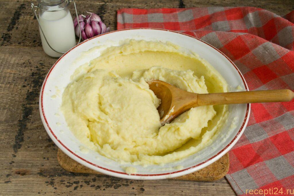 Картофельное пюре без молока и масла Картофельное пюре без молока и масла