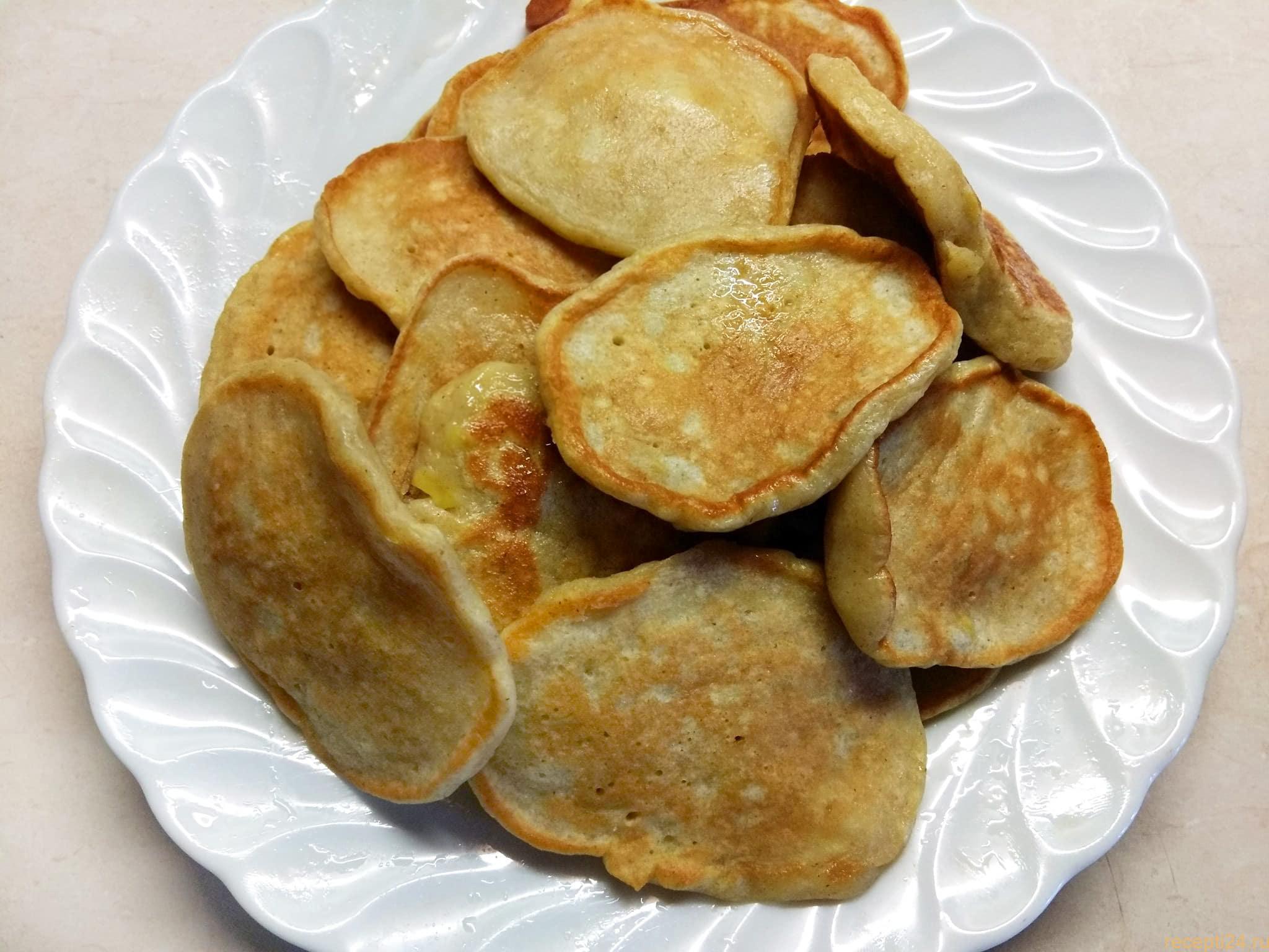 яблочные оладьи яблочные оладьи